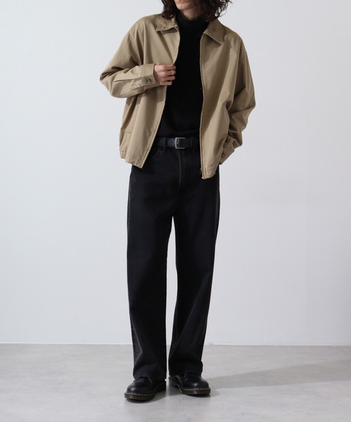 URBAN SQUARE(アーバンスクエア)の「URBAN SQUARE ピーチ起毛ハイネックカットソー(Tシャツ/カットソー・メンズ・トップグレー/ワイン/ベージュ/ブラック/エメラルド/ネイビー/チャコール/オフホワイト・L/LL/M)」の12枚目の写真