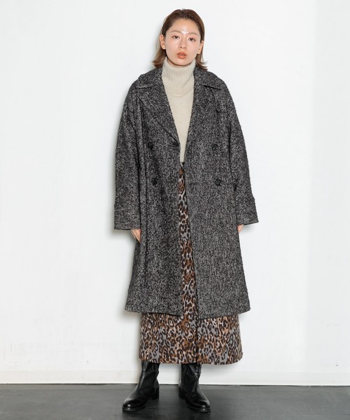 TICCA ティッカ レオパード タイト ロング スカート 2 スリット TICCA（ティッカ）の「TICCA レオパードタイトスカート（スカート