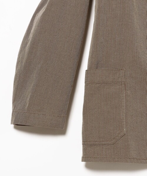 BEAMS PLUS（ビームスプラス）の「BEAMS PLUS / コードレーン 3ボタン ワークジャケット（テーラードジャケット・メンズ・ブラウン/ネイビー/ワイン・S/M/L/XL）」の18枚目の写真