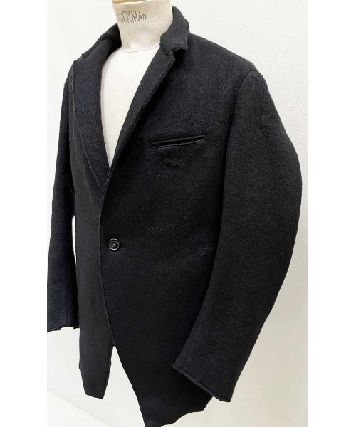 FranCisT_MOR.K.S.(フランシストモークス)の「FranCisT_MOR.K.S./フランシスト モークス/SHAGGY NEEDELE UNCON JACKET(テーラードジャケット・メンズ・ブラック・3)」の2枚目の写真