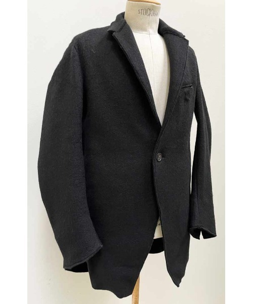 FranCisT_MOR.K.S.(フランシストモークス)の「FranCisT_MOR.K.S./フランシスト モークス/SHAGGY NEEDELE UNCON JACKET(テーラードジャケット・メンズ・ブラック・3)」の3枚目の写真