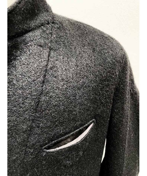 FranCisT_MOR.K.S.(フランシストモークス)の「FranCisT_MOR.K.S./フランシスト モークス/SHAGGY NEEDELE UNCON JACKET(テーラードジャケット・メンズ・ブラック・3)」の6枚目の写真