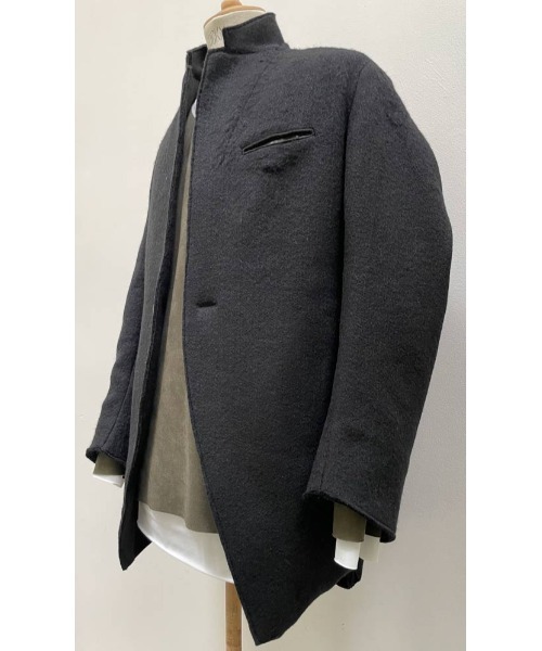 FranCisT_MOR.K.S.(フランシストモークス)の「FranCisT_MOR.K.S./フランシスト モークス/SHAGGY NEEDELE UNCON JACKET(テーラードジャケット・メンズ・ブラック・3)」の7枚目の写真