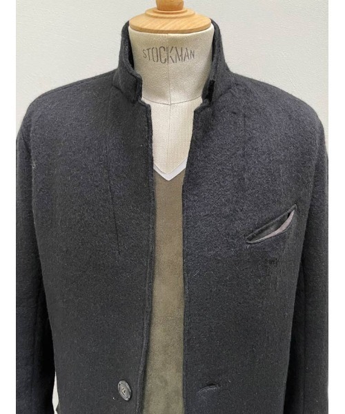 FranCisT_MOR.K.S.(フランシストモークス)の「FranCisT_MOR.K.S./フランシスト モークス/SHAGGY NEEDELE UNCON JACKET(テーラードジャケット・メンズ・ブラック・3)」の8枚目の写真