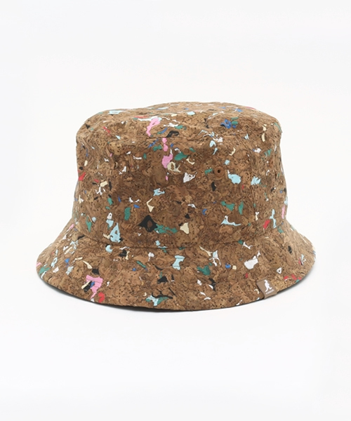 KANGOL(カンゴール)の「KANGOL BUCKET HAT CORK PAINT(ハット・メンズ・ブラウン系その他・XL/M/L)」の1枚目の写真
