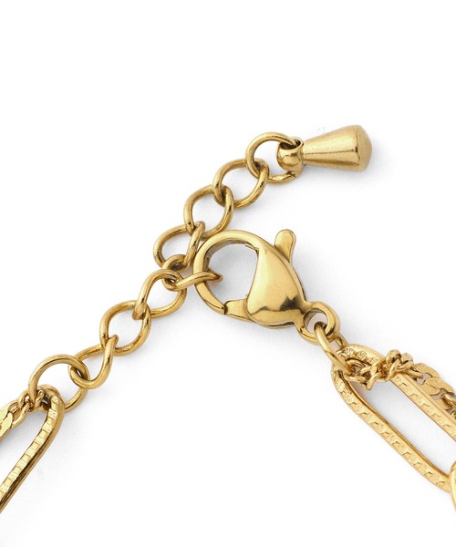 ANEMONE（アネモネ）の「【ステンレス】ダブルチェーンブレスレット（ブレスレット・レディース・シルバー/ゴールド/ピンクゴールド・FREE）」の8枚目の写真