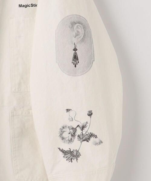 MAGIC STICK（マジックスティック）の「＜MAGIC STICK＞ THE MET カバーオール（ブルゾン・メンズ・オフホワイト・M/L）」の5枚目の写真