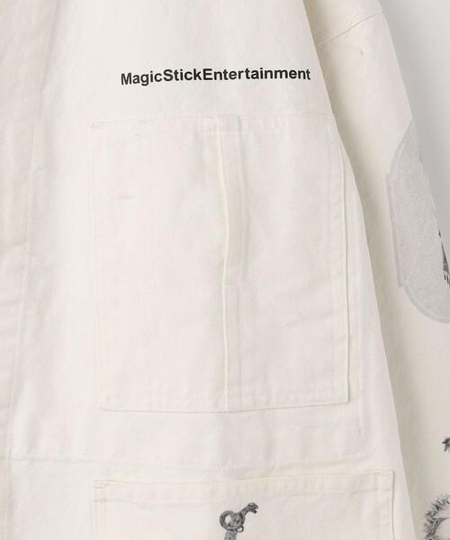 MAGIC STICK（マジックスティック）の「＜MAGIC STICK＞ THE MET カバーオール（ブルゾン・メンズ・オフホワイト・M/L）」の17枚目の写真