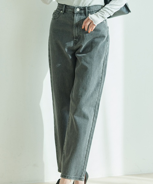 Jayro(ジャイロ)の「デニムストレートパンツ(デニムパンツ・レディース・ブルー/ブラック/サックスブルー・M)」の17枚目の写真