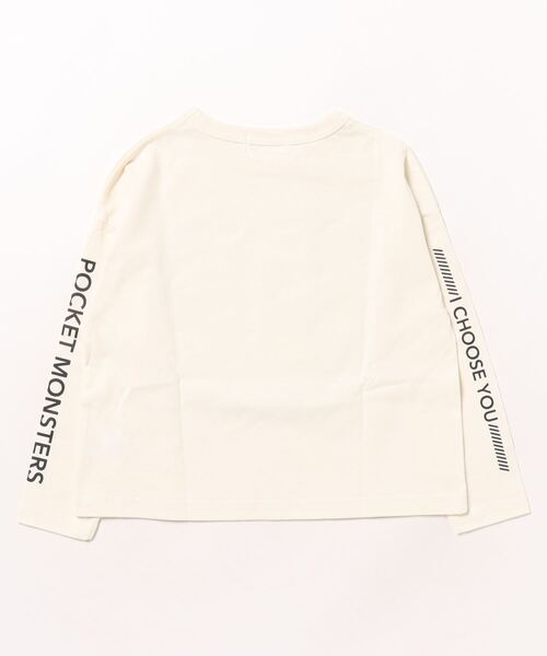 Right-on(ライトオン)の「【ポケモン】長袖Tシャツ(Tシャツ/カットソー・キッズ・ベージュ/ブラック/ブルー/ホワイト・130/140/120/110)」の7枚目の写真