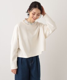 Afternoon Tea（アフタヌーンティー）の「裏毛ショート丈プルオーバー（Tシャツ/カットソー）」