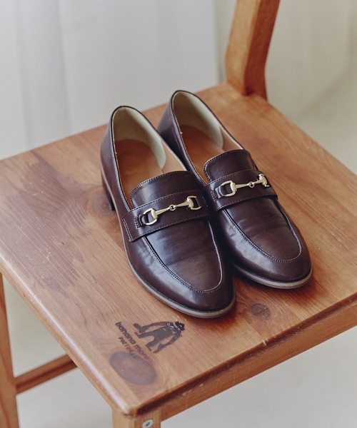 N.（N. Natural Beauty Basic）（エヌエヌナチュラルビューティーベーシック）の「ビット付ローファー（ローファー・レディース・ブラウン/ブラック・23.5cm/24.5cm/22.5cm）」の2枚目の写真