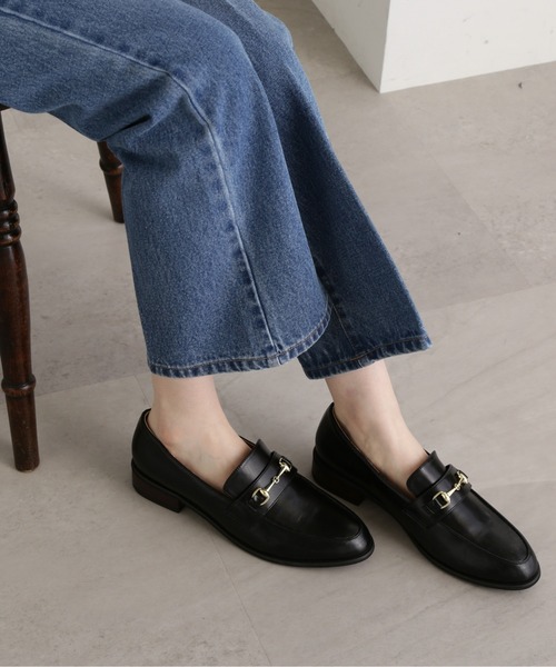 N.（N. Natural Beauty Basic）（エヌエヌナチュラルビューティーベーシック）の「ビット付ローファー（ローファー・レディース・ブラウン/ブラック・23.5cm/24.5cm/22.5cm）」の4枚目の写真