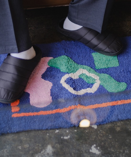 BIRTHDAY BAR(バースデイバー)の「【SAHIR サヒール】Floormat emotion フロアマット(ラグ/マット・レディース・ネイビー/アイボリー・フリー)」の12枚目の写真