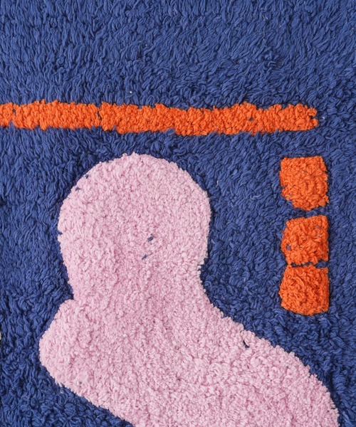 BIRTHDAY BAR(バースデイバー)の「【SAHIR サヒール】Floormat emotion フロアマット(ラグ/マット・レディース・ネイビー/アイボリー・フリー)」の15枚目の写真