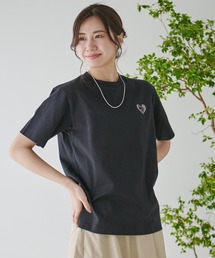 ハートモチーフ シェア Tシャツ