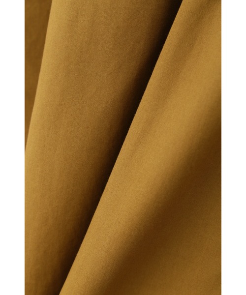 MHL.(エムエイチエル)の「WASHED COTTON POPLIN(ワンピース・レディース・ライトブラウン/チャコール・1/2)」の9枚目の写真