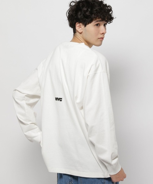 niko and...（ニコアンド）の「【NYC】コラボアソートプリントTEE（Tシャツ/カットソー・メンズ・ブラック/オレンジ/オフホワイト・MEDIUM/LARGE）」の13枚目の写真