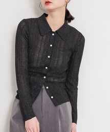 SENSE OF PLACE by URBAN RESEARCH | ランダムリブニットシャツ(カーディガン/ボレロ)
