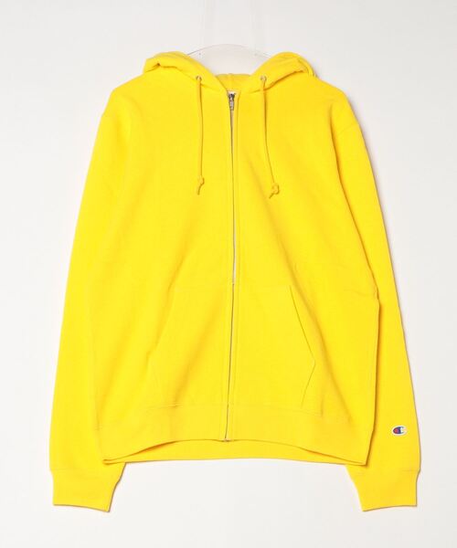 Champion(チャンピオン)の「【IW3】【Champion/チャンピオン】REVERSE WEAVE FULL ZIP PARKA C5-Q101(パーカー・メンズ・ブルー/イエロー/ホワイト/ブラック・MEDIUM/LARGE/SMALL)」の4枚目の写真