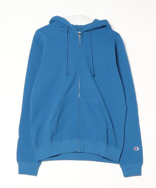 Champion(チャンピオン)の「【IW3】【Champion/チャンピオン】REVERSE WEAVE FULL ZIP PARKA C5-Q101(パーカー・メンズ・ブルー/イエロー/ホワイト/ブラック・MEDIUM/LARGE/SMALL)」の3枚目の写真