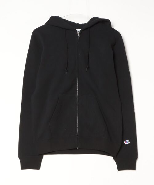 Champion(チャンピオン)の「【IW3】【Champion/チャンピオン】REVERSE WEAVE FULL ZIP PARKA C5-Q101(パーカー・メンズ・ブルー/イエロー/ホワイト/ブラック・MEDIUM/LARGE/SMALL)」の2枚目の写真