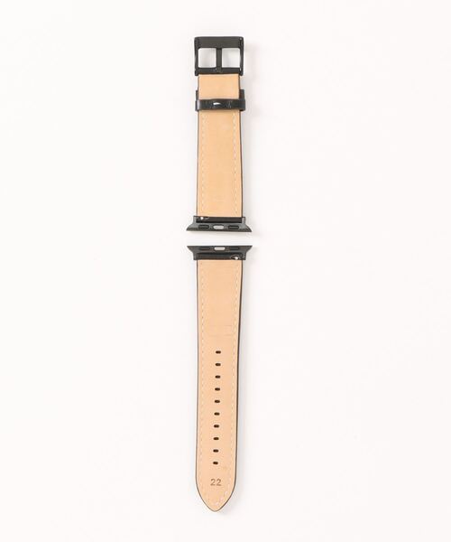 emonique(エモニーク)の「本革レザー Apple Watch バンド スマートウォッチバンド【38/40/41/42/44/45/49mm対応】(デジタル腕時計・レディース・ベージュ/ピンク/ダークネイビー/ブラウン/ブラック/グレー/ブラック×シルバー・42/38)」の12枚目の写真