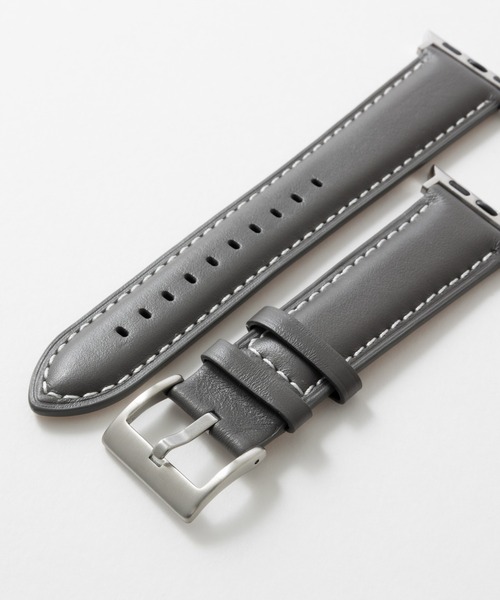 emonique(エモニーク)の「本革レザー Apple Watch バンド スマートウォッチバンド【38/40/41/42/44/45/49mm対応】(デジタル腕時計・レディース・ベージュ/ピンク/ダークネイビー/ブラウン/ブラック/グレー/ブラック×シルバー・42/38)」の10枚目の写真