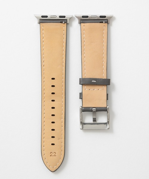emonique(エモニーク)の「本革レザー Apple Watch バンド スマートウォッチバンド【38/40/41/42/44/45/49mm対応】(デジタル腕時計・レディース・ベージュ/ピンク/ダークネイビー/ブラウン/ブラック/グレー/ブラック×シルバー・42/38)」の11枚目の写真