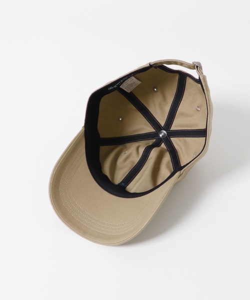 GYMPHLEX（ジムフレックス）の「GYMPHLEX　6PANEL CAP（キャップ・レディース・オフホワイト/ベージュ/ネイビー・FREE）」の8枚目の写真