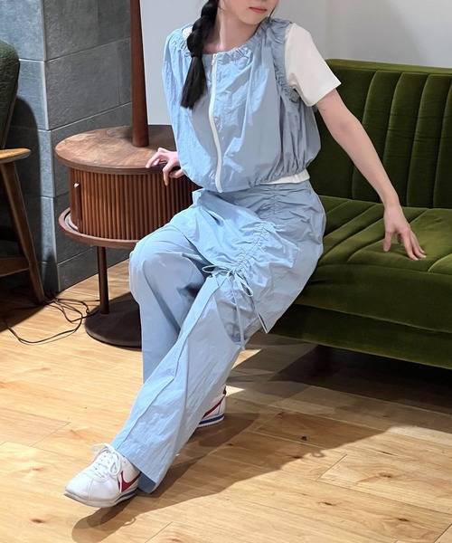 3.3 Field Trip (3.3フィールドトリップ)の「3.3 Field Trip/ナイロンZIPベスト 2103566(ベスト・レディース・ブルー/ブラック・FREE)」の8枚目の写真