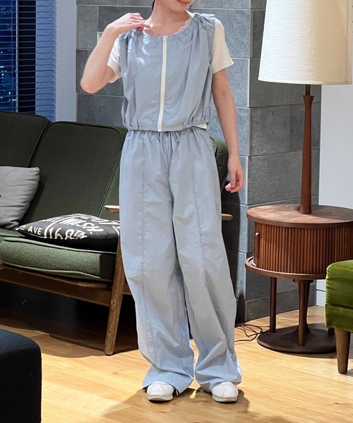 3.3 Field Trip (3.3フィールドトリップ)の「3.3 Field Trip/ナイロンZIPベスト 2103566(ベスト・レディース・ブルー/ブラック・FREE)」の10枚目の写真