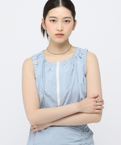 3.3 Field Trip (3.3フィールドトリップ)の「3.3 Field Trip/ナイロンZIPベスト 2103566(ベスト・レディース・ブルー/ブラック・FREE)」の18枚目の写真