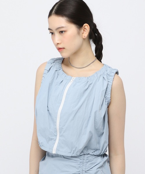 3.3 Field Trip (3.3フィールドトリップ)の「3.3 Field Trip/ナイロンZIPベスト 2103566(ベスト・レディース・ブルー/ブラック・FREE)」の19枚目の写真