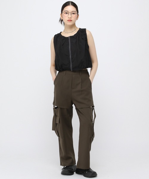 3.3 Field Trip (3.3フィールドトリップ)の「3.3 Field Trip/ナイロンZIPベスト 2103566(ベスト・レディース・ブルー/ブラック・FREE)」の20枚目の写真