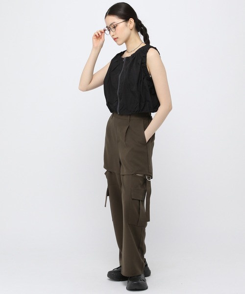 3.3 Field Trip (3.3フィールドトリップ)の「3.3 Field Trip/ナイロンZIPベスト 2103566(ベスト・レディース・ブルー/ブラック・FREE)」の21枚目の写真