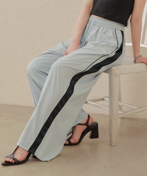 Chico（チコ）の「ワイドラインシャカパンツ（その他パンツ）」 - WEAR