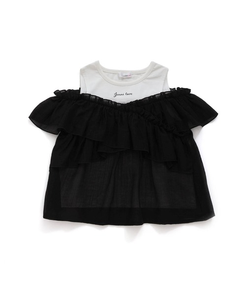 専用୨୧⋆*ALGY＆ジェニィラブ✧新品✧140 JENNI love（ジェニィラブ）の「シアードッキングトップス（T