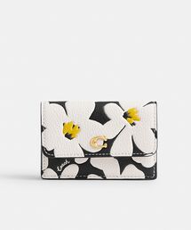 ちかさま専用 COACHフローラルプリントミニ財布 コーチ COACH コーチ 財布 COACH アウトレット フラワープリント