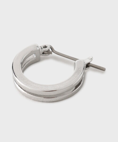 tk.TAKEO KIKUCHI（ティーケータケオキクチ）の「◆アソートフープピアス【片耳用】（ピアス（両耳用）・メンズ・ゴールド系2/ブラック系1/ゴールド系/ブラック/シルバー系1/シルバー系/ブラック系/ゴールド系1/シルバー系2/ブラック系2/シルバー/シルバー系3/ブラック系3・00）」の9枚目の写真