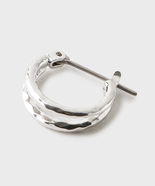 tk.TAKEO KIKUCHI（ティーケータケオキクチ）の「◆アソートフープピアス【片耳用】（ピアス（両耳用）・メンズ・ゴールド系2/ブラック系1/ゴールド系/ブラック/シルバー系1/シルバー系/ブラック系/ゴールド系1/シルバー系2/ブラック系2/シルバー/シルバー系3/ブラック系3・00）」の10枚目の写真