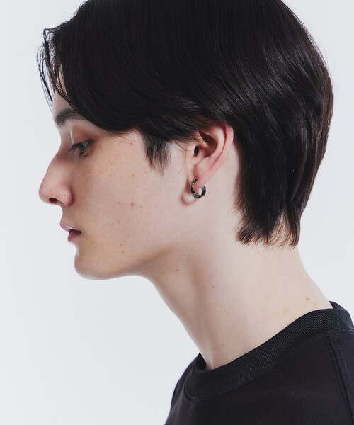 tk.TAKEO KIKUCHI（ティーケータケオキクチ）の「◆アソートフープピアス【片耳用】（ピアス（両耳用）・メンズ・ゴールド系2/ブラック系1/ゴールド系/ブラック/シルバー系1/シルバー系/ブラック系/ゴールド系1/シルバー系2/ブラック系2/シルバー/シルバー系3/ブラック系3・00）」の18枚目の写真