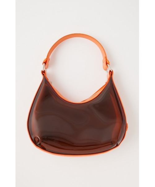 MOUSSY(マウジー)の「PVC HOBO バッグ(ハンドバッグ・レディース・シルバー/オレンジ・FREE)」の3枚目の写真