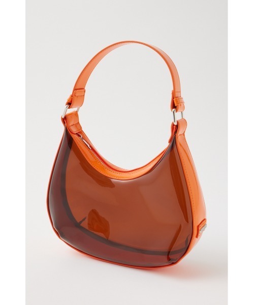 MOUSSY(マウジー)の「PVC HOBO バッグ(ハンドバッグ・レディース・シルバー/オレンジ・FREE)」の4枚目の写真