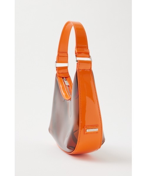 MOUSSY(マウジー)の「PVC HOBO バッグ(ハンドバッグ・レディース・シルバー/オレンジ・FREE)」の5枚目の写真