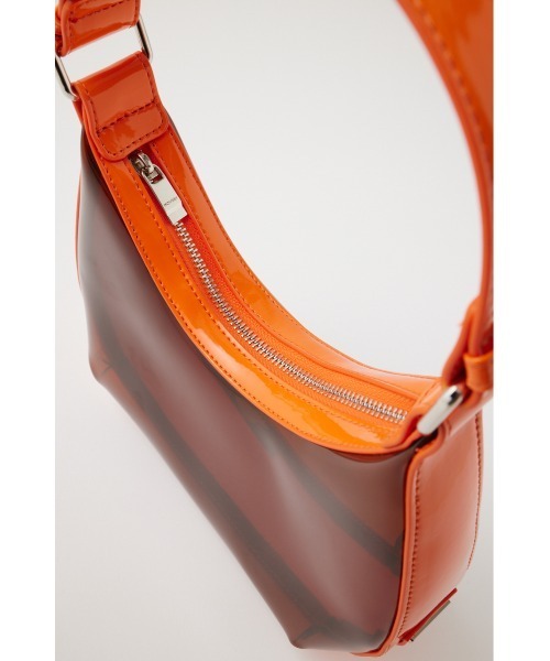 MOUSSY(マウジー)の「PVC HOBO バッグ(ハンドバッグ・レディース・シルバー/オレンジ・FREE)」の9枚目の写真