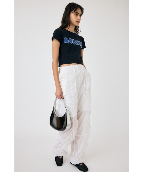 MOUSSY(マウジー)の「PVC HOBO バッグ(ハンドバッグ・レディース・シルバー/オレンジ・FREE)」の18枚目の写真