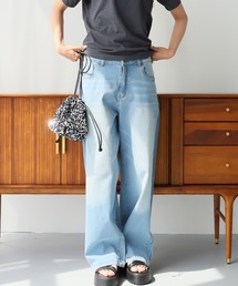 Doula Doula | ハイウエストワイドデニムパンツ(デニムパンツ)