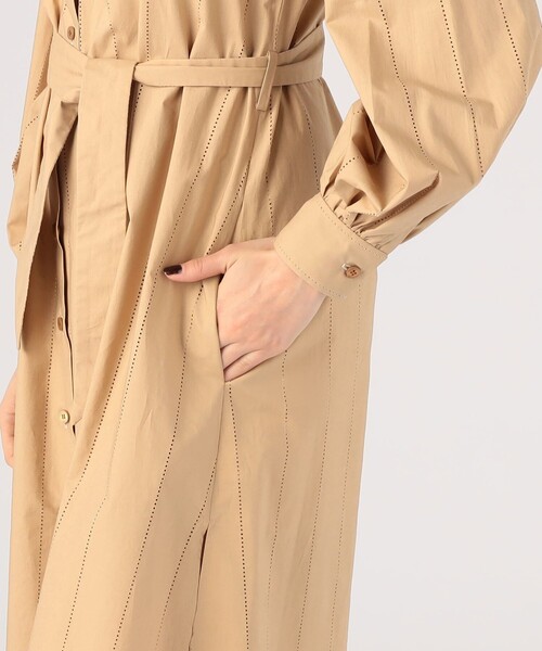 新品☆MARTIN GRANT paris 高級ワンピース セール】MARTIN GRANT パフスリーブシャツドレス（シャツワンピース