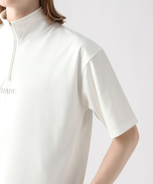 HARE（ハレ）の「3D-HAREロゴハーフZIPカットソー(HARE)（Tシャツ/カットソー・メンズ・ホワイト/ブラック/ブルー・FREE）」の14枚目の写真